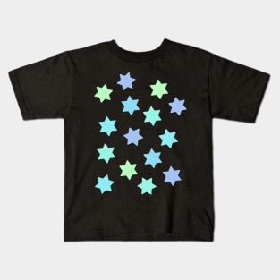 Pastel stars Kids T-Shirt